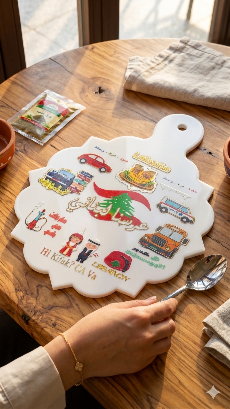 Ceramic sous plat