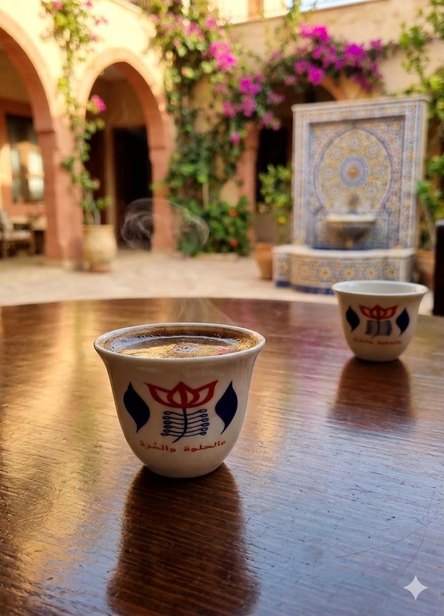 Lebanese coffee cup - فنجان قهوه شفه لبناني