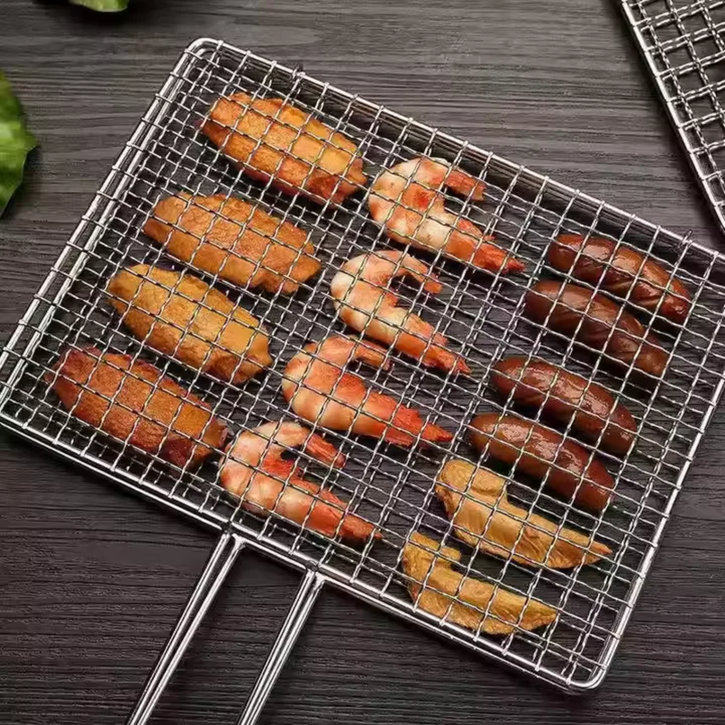 Stainless steel bbq grill (fresh life) -شواية ستنلس ستيل