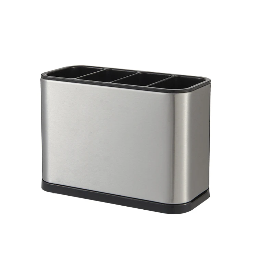 Stainless steel Cutlery bucket - منظم ستانلس ستيل