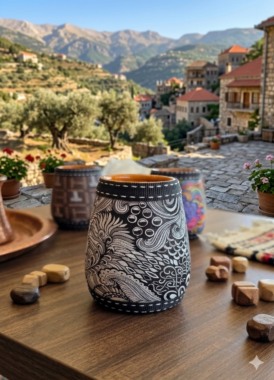 Pottery Matte cup - كوب مته فخار