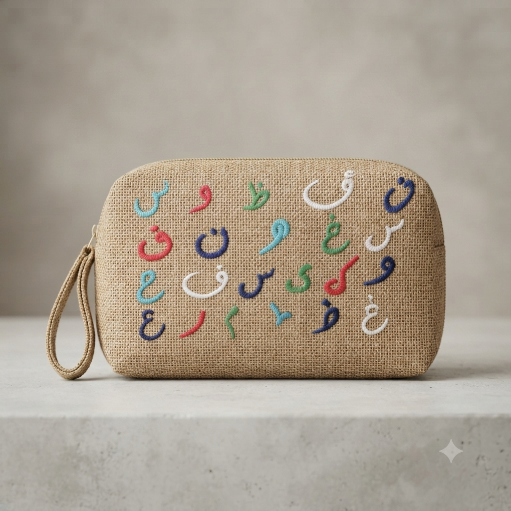 Mini jute bag - شنطة خيش صغيره