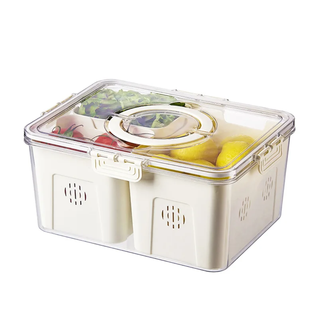 Plastic fruit storage - علبة تخزين الفواكه