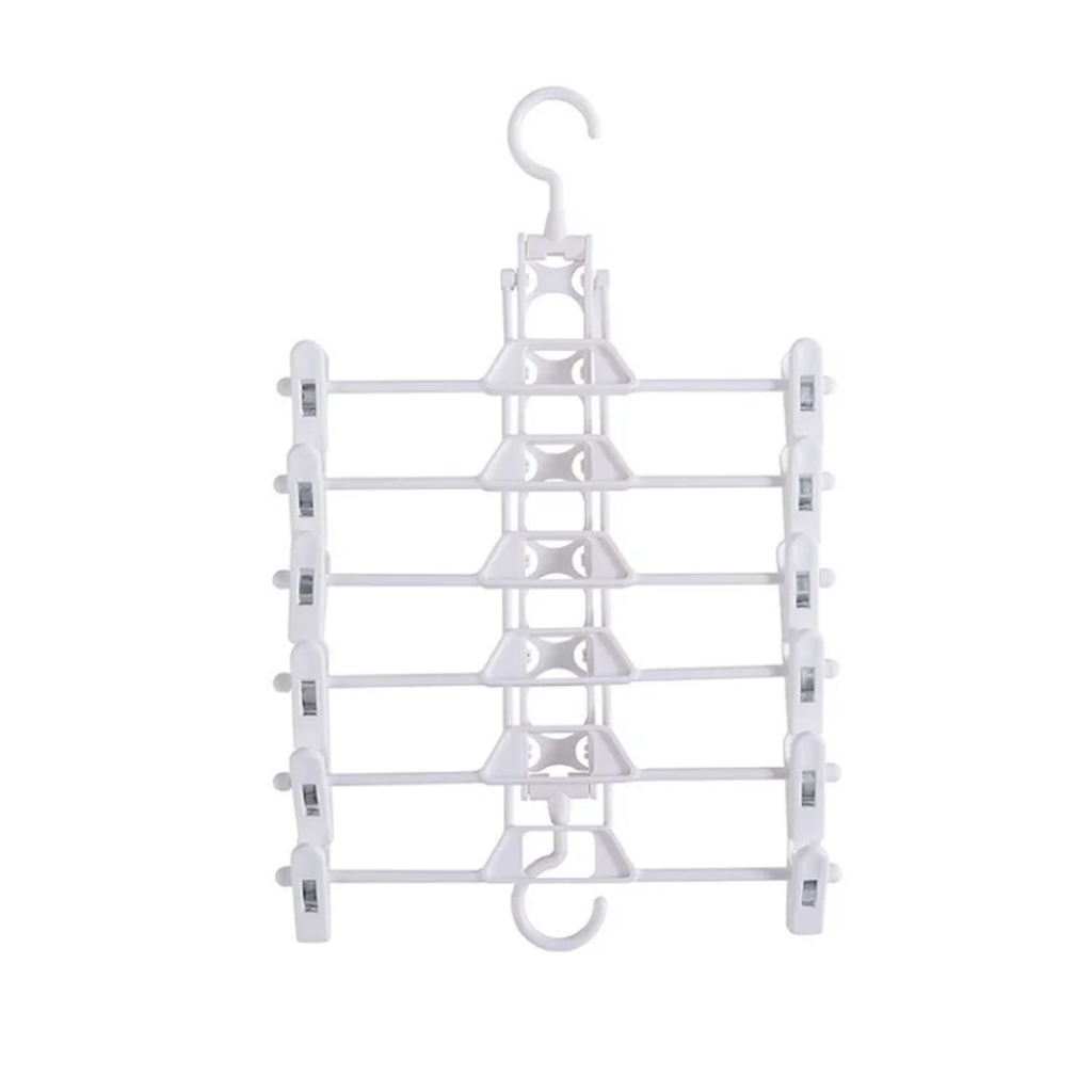 Space-Saving Clothes Hanger - علاقة ملابس متعددة الموفره للمساحه