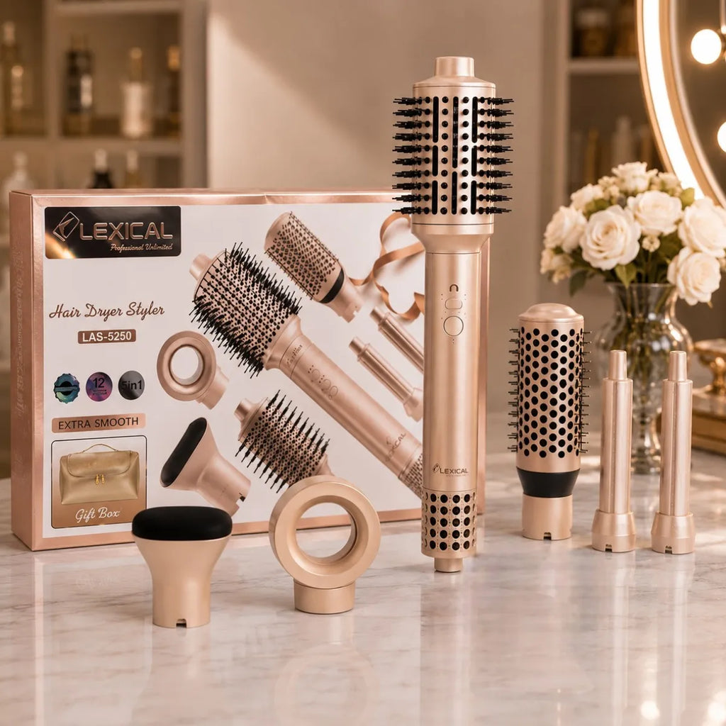 Lexical hair dryer styler 7 in 1 LAS - 5250