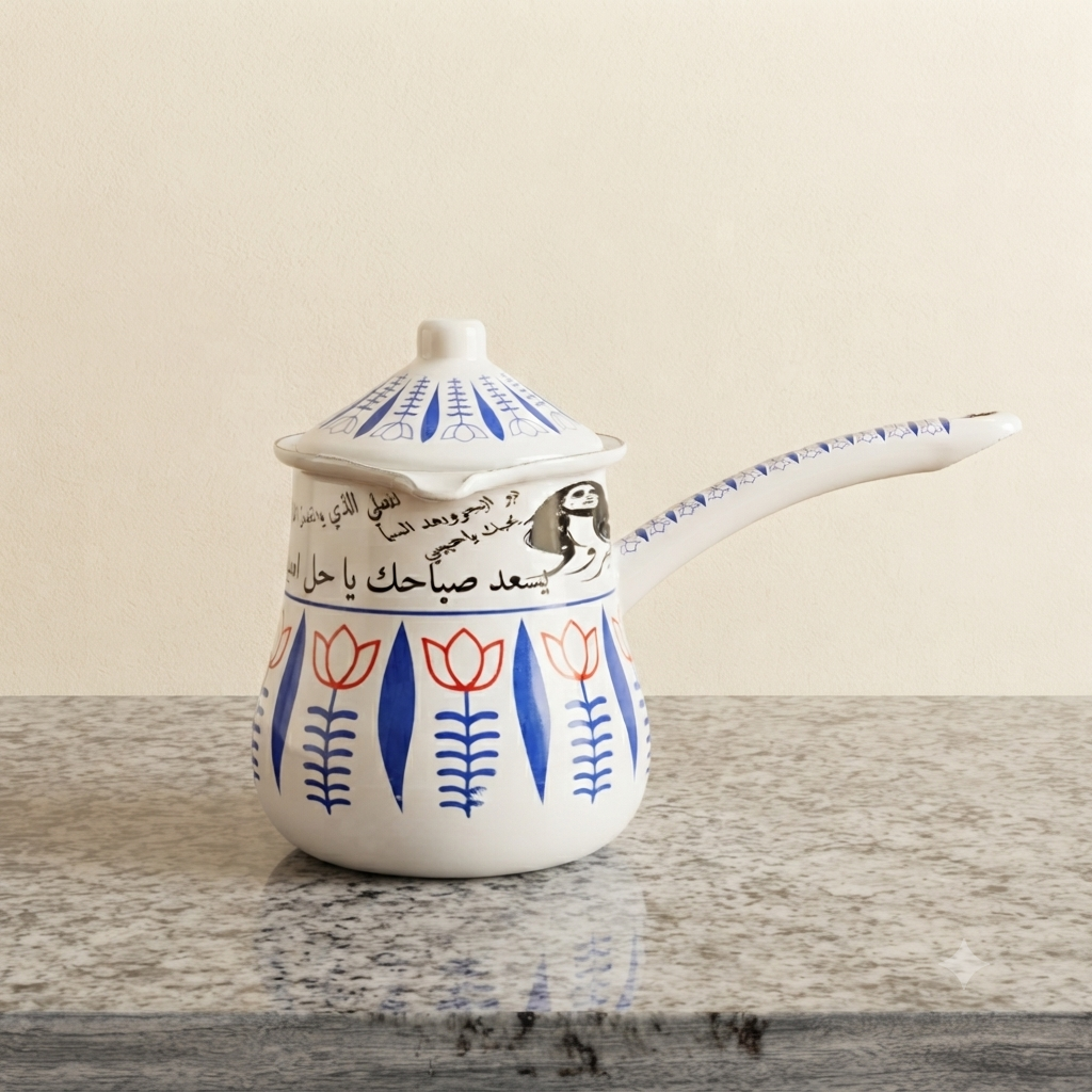 Feirouz coffe kettle blue