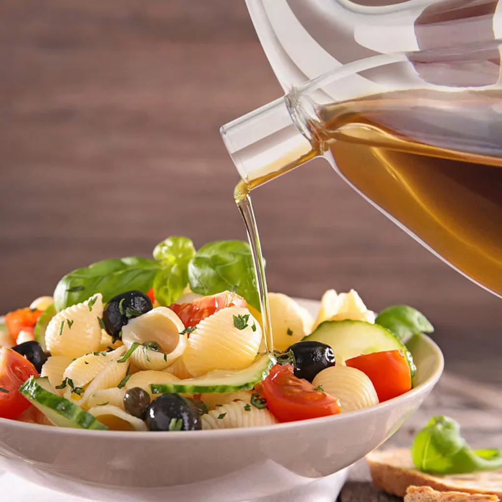 2-in-1 Oil & Vinegar Glass Bottle-زجاجة زيت وخل 2 في 1