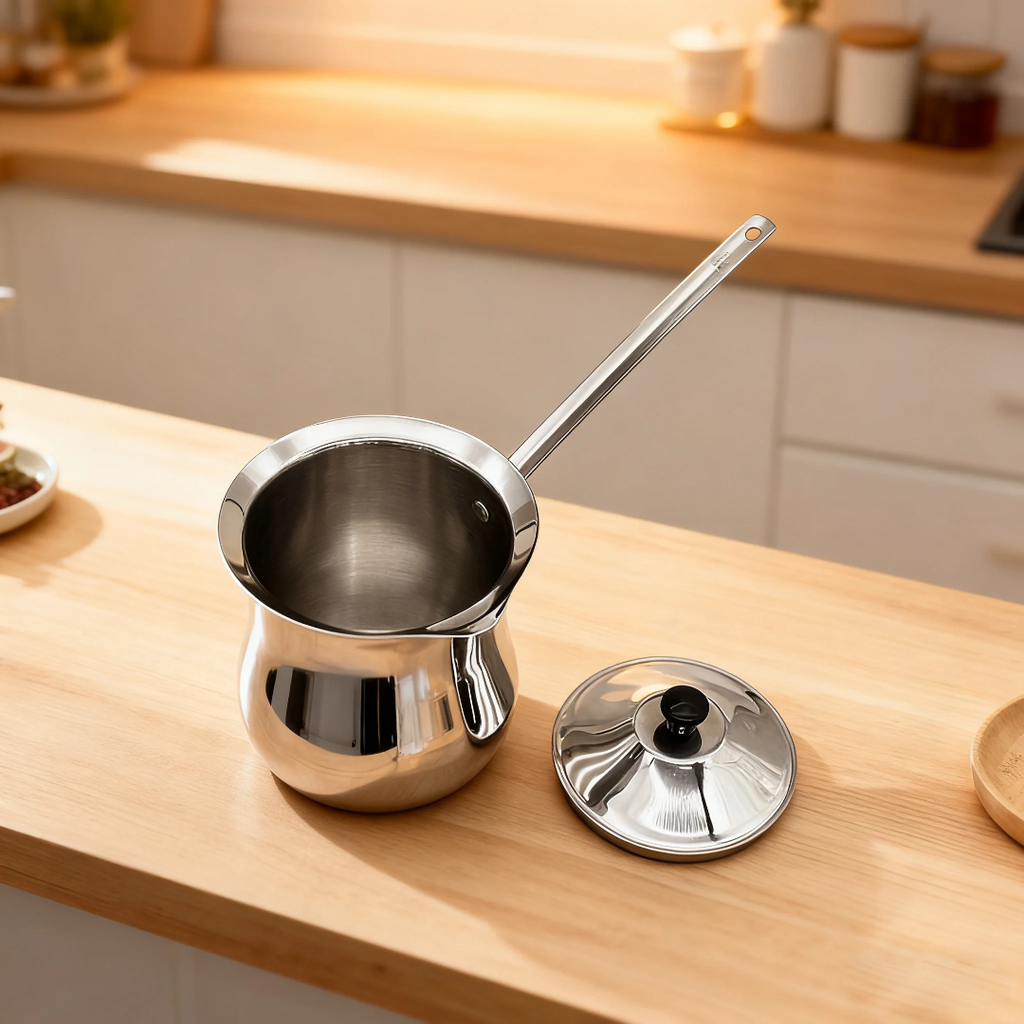 5pcs Coffe warmer set - طقم ركوة قهوه ٥ قطع