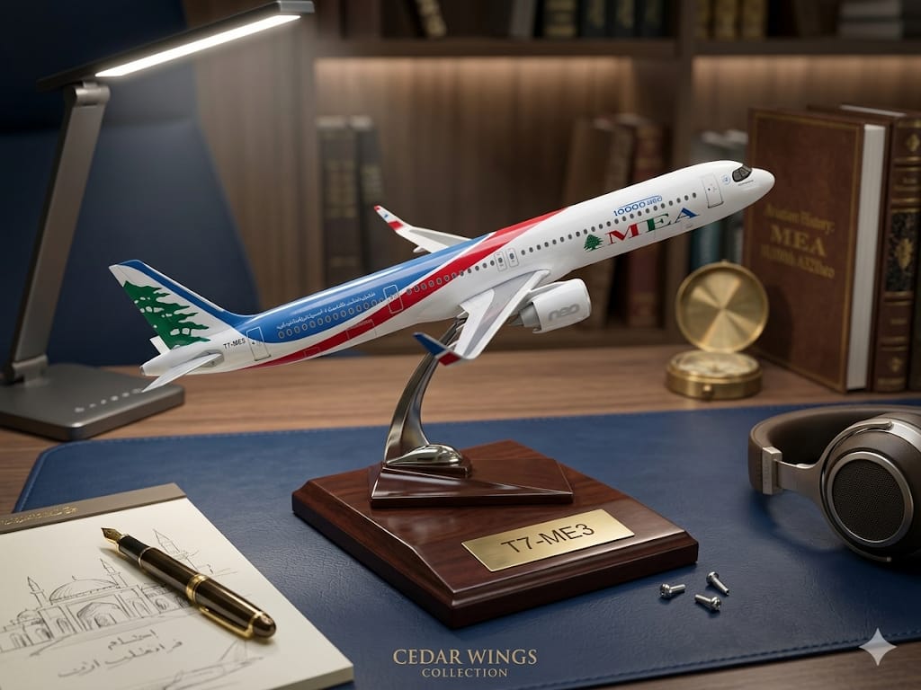 MEA airplane craft- مجسم طائرة ميدل إيست