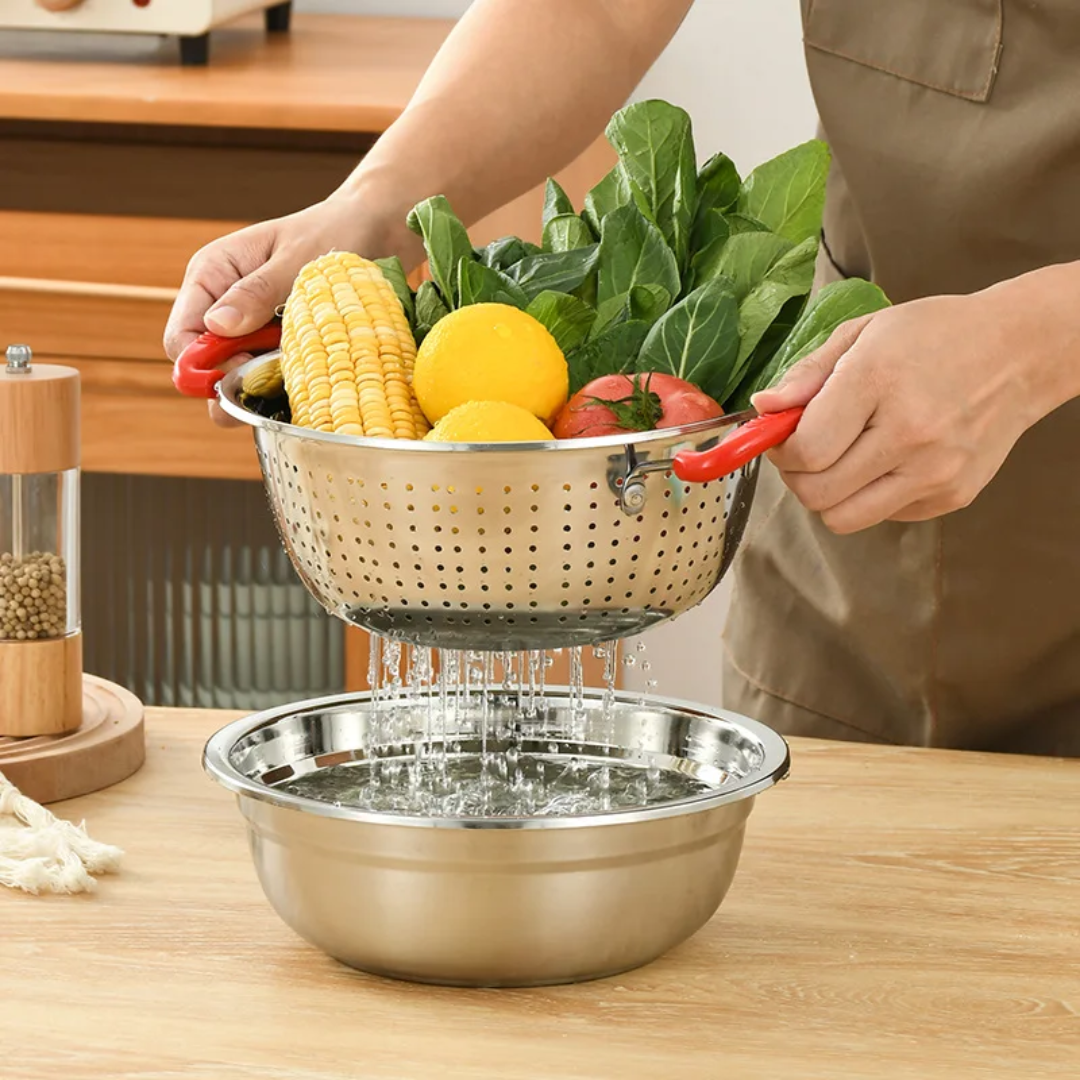 Stainless steel strainer - مصفاة ستانلس ستيل
