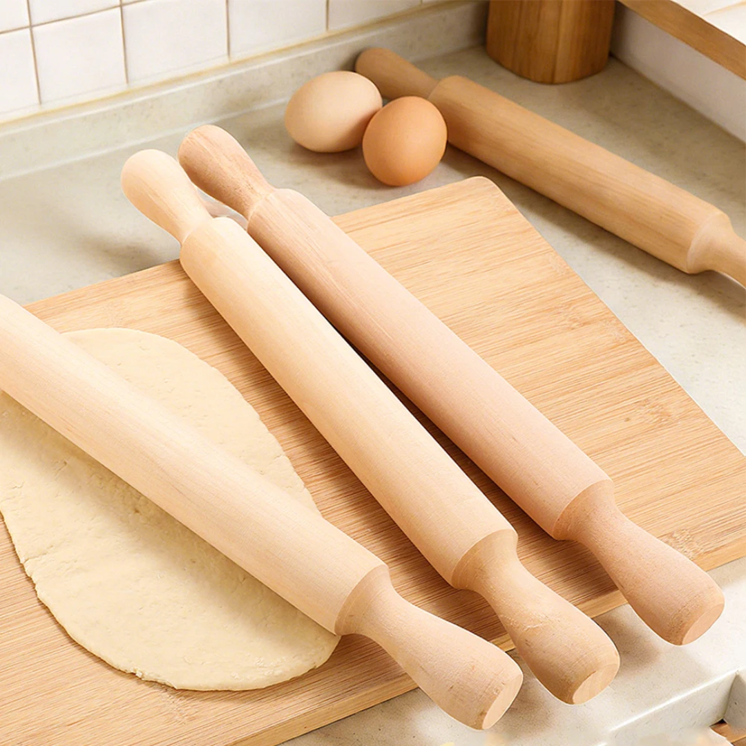 Wood rolling pin - شوبك عجين