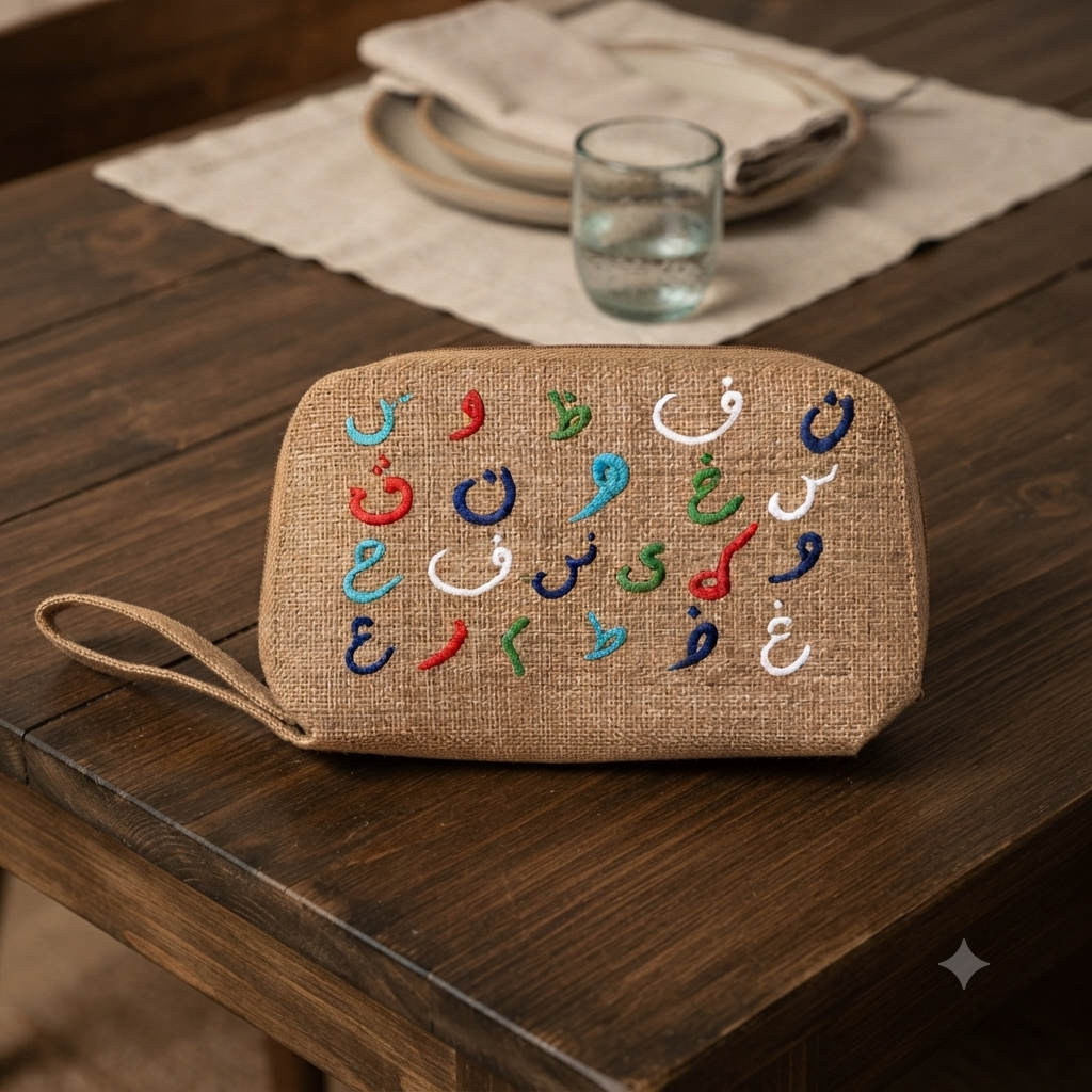 Mini jute bag - شنطة خيش صغيره