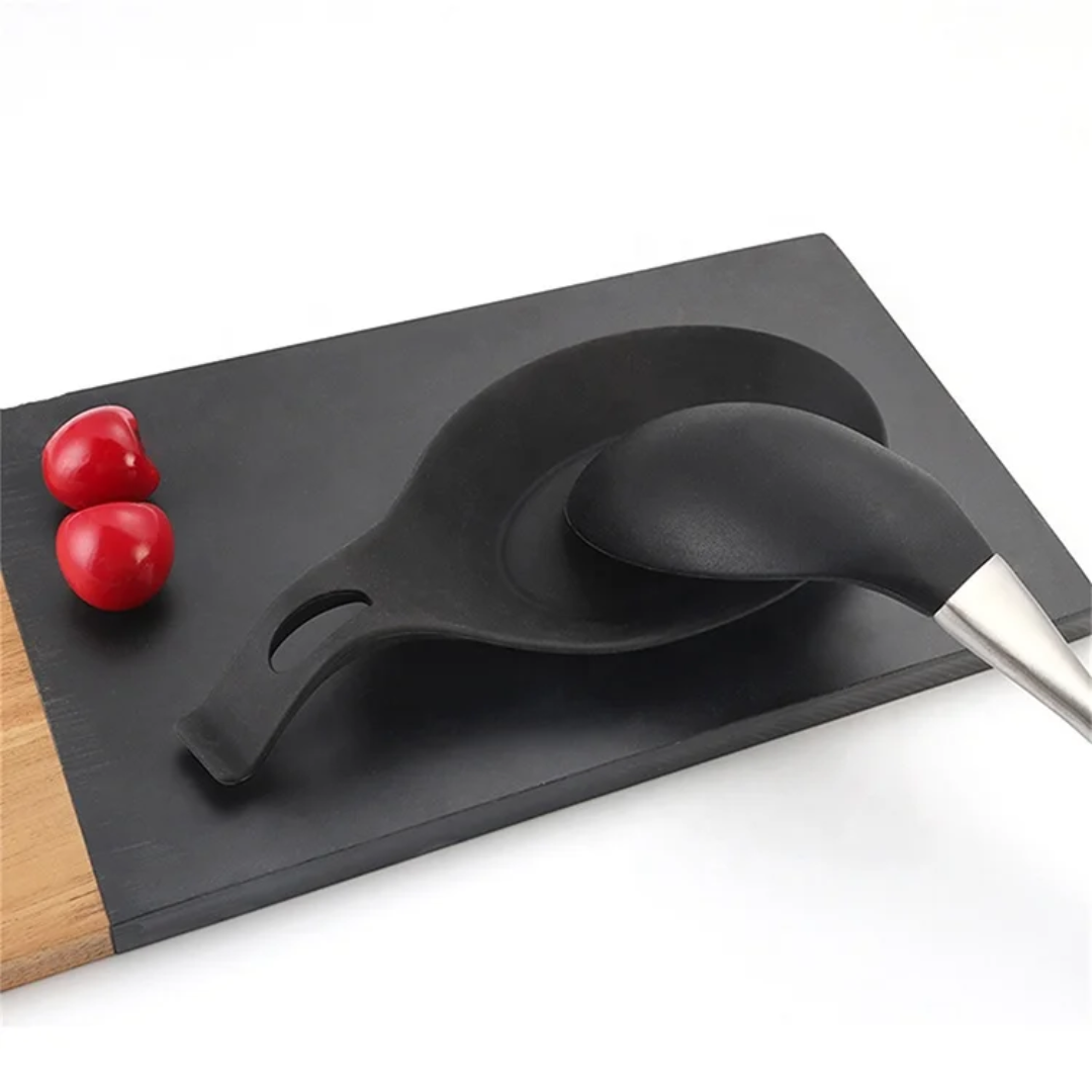 Silicone scoop holder -حامل الملاعق السيليكون