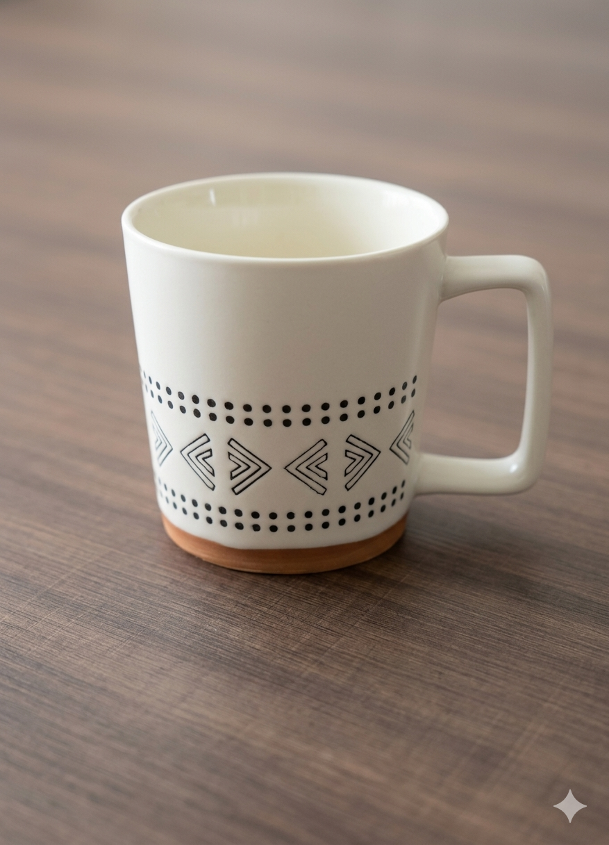 4pcs ceramic cup set - طقم أكواب سيراميك