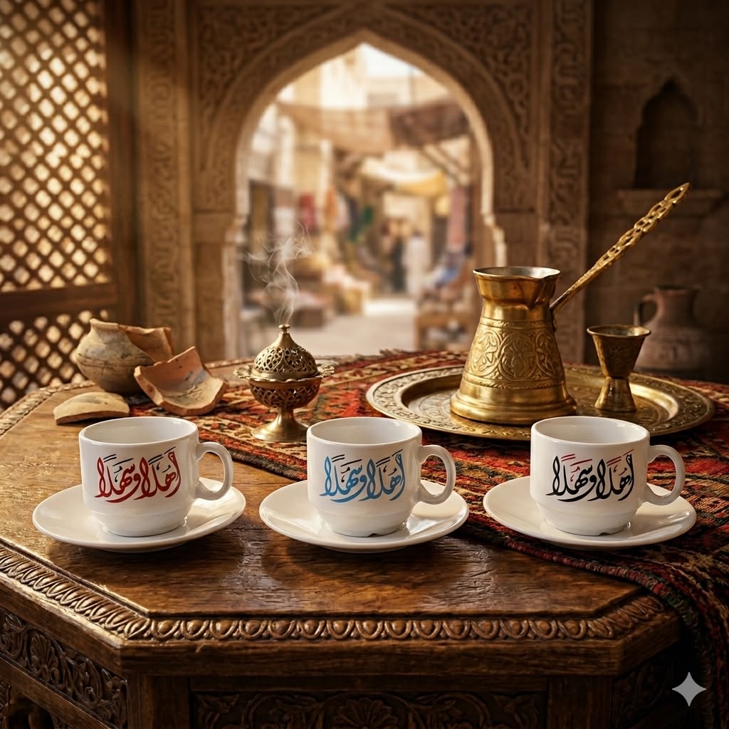 Coffe cup - فنجان قهوه ملون