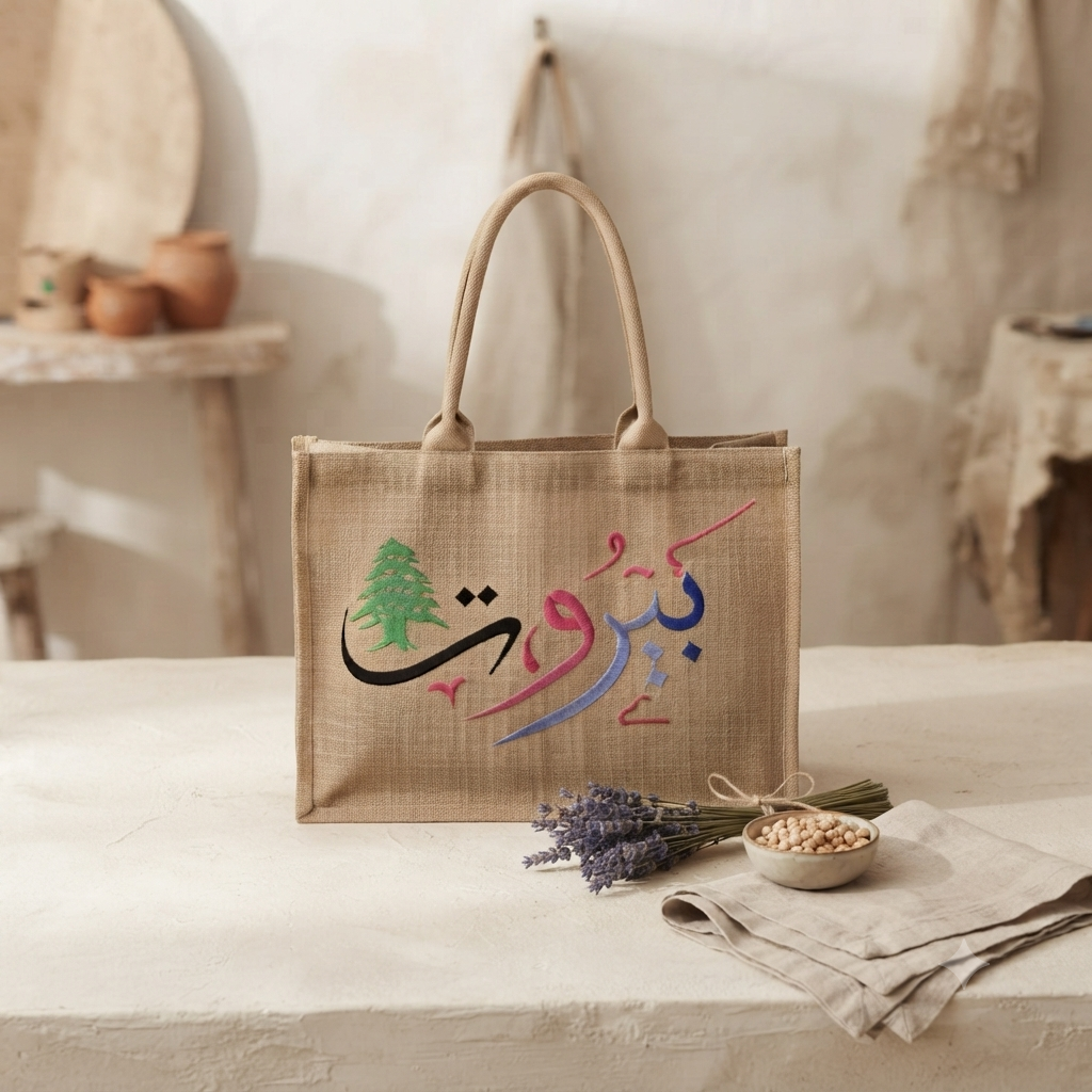 Large jute bag